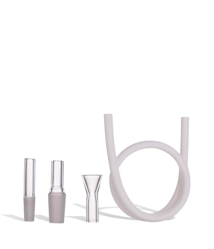 Clear Wulf Mods Link Puffco Attachment Replacement Kit on white background