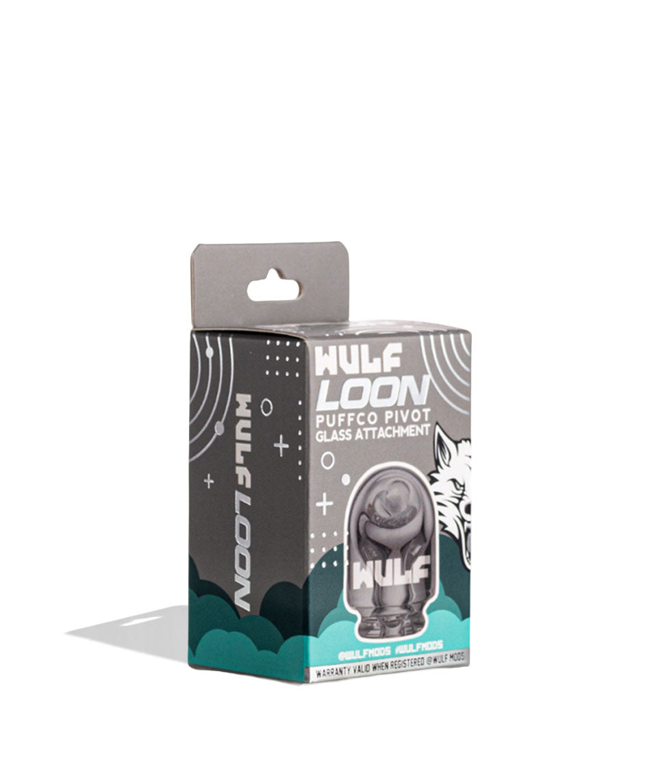 Smoke Wulf Mods Loon Puffco Pivot Top packaging on white background