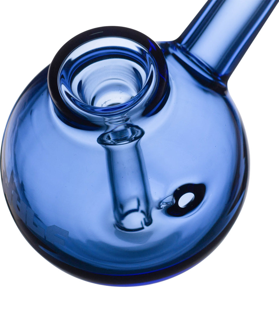 Blue bowl view Wulf Mods Beek Bubbler on white background