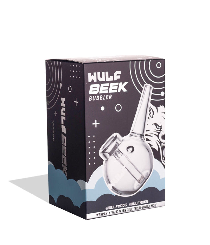 Clear box Wulf Mods Beek Bubbler on white background