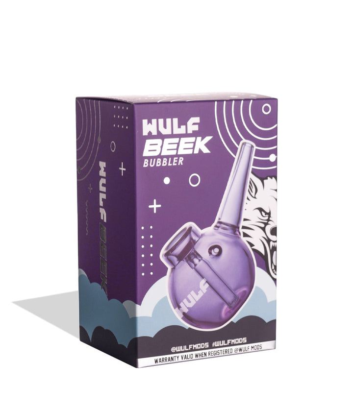 Purple box Wulf Mods Beek Bubbler on white background