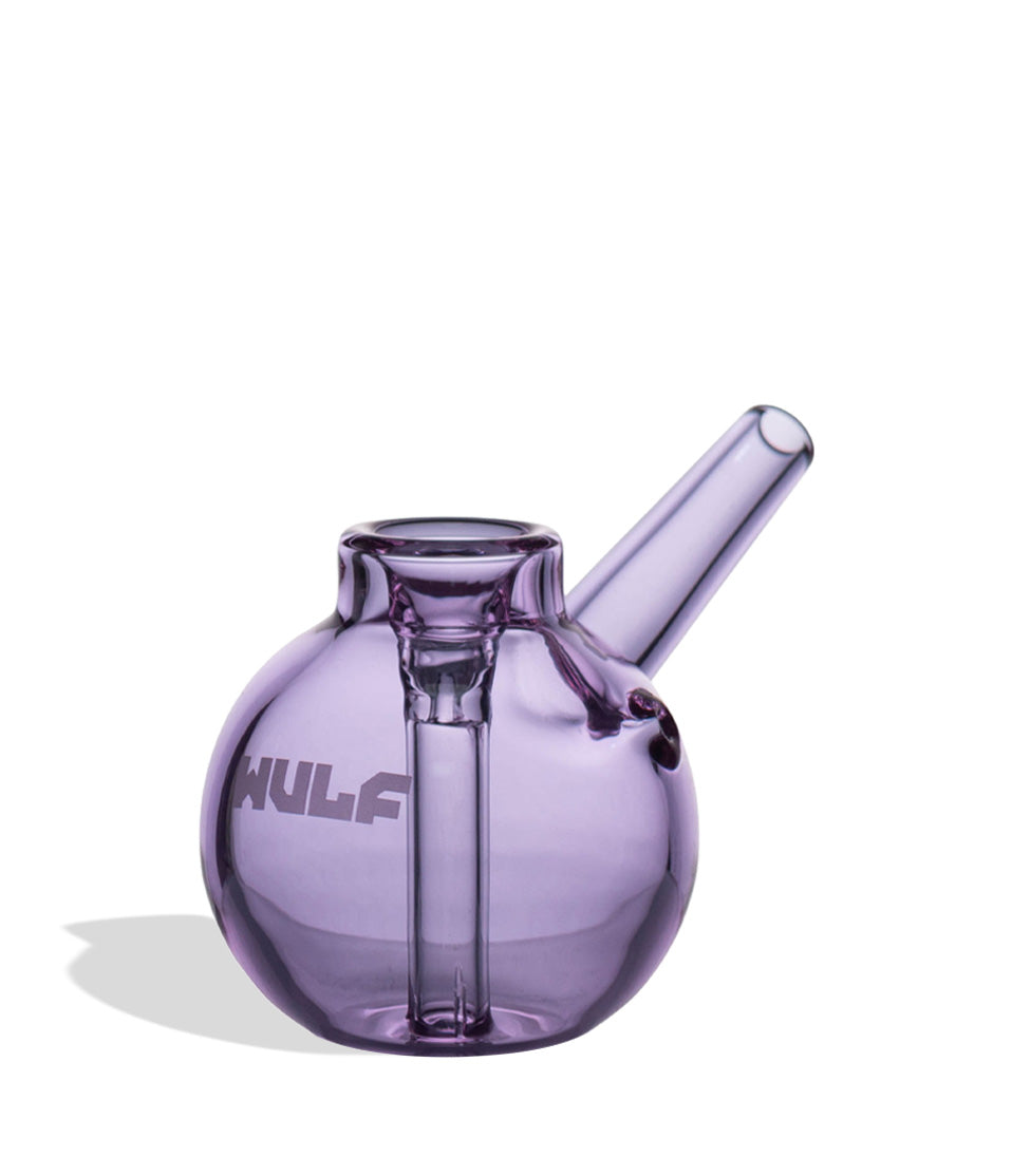 Purple angle Wulf Mods Beek Bubbler on white background