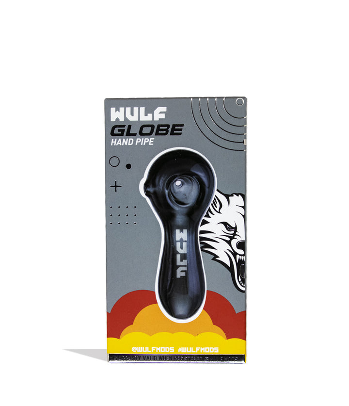 Smoke Wulf Mods Globe Hand Pipe Front Packaging View on White Background